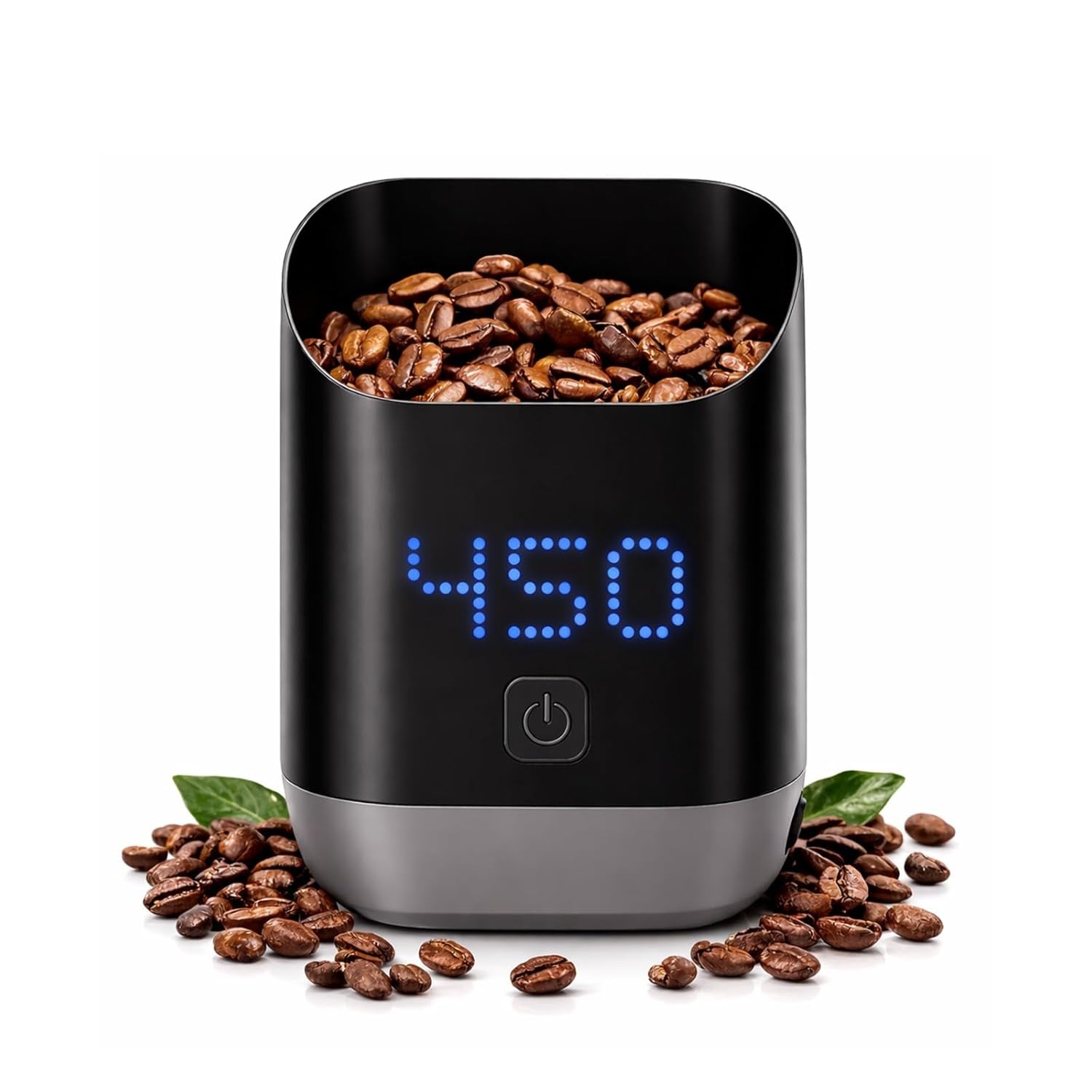 Báscula Café Digital Con Pantalla LED De MMOBIEL – Balanza Precisión 0.1G/1G Para Espresso, Pour-Over, Café Filtrado Y Más – Recargable USB-C Y Compacta – Accesorios Para Baristas En Casa