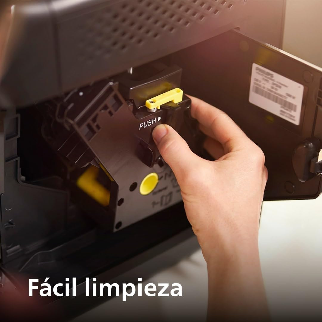 Philips Serie 2200 Cafetera Espresso Automática - 2 Cafés, Pantalla Táctil, Espumador De Leche Clásico, Molinillo Cerámico, Negro Mate (EP2220/10)