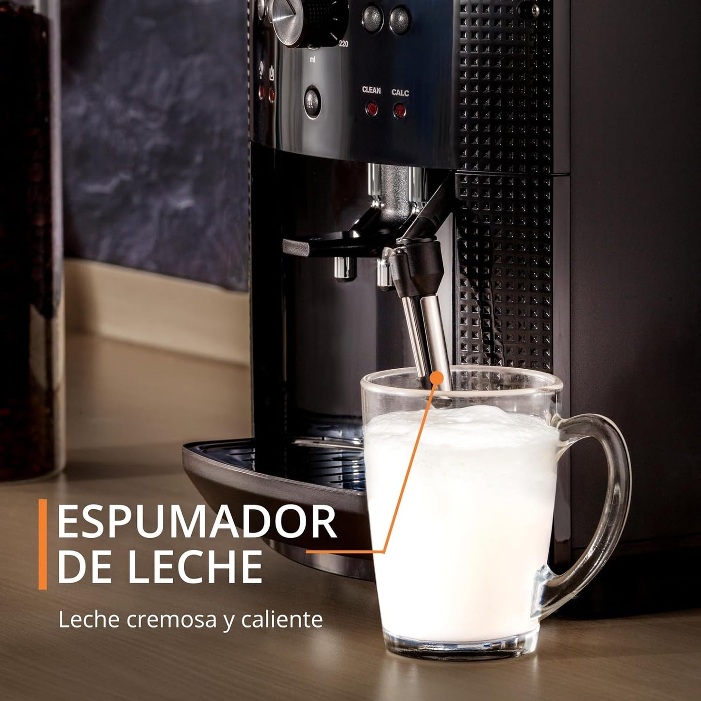 Krups Roma, Cafetera Superautomática, Depósito De Agua 1,7 L, 3 Niveles De Temperatura, 3 Niveles De Intensidad, 15 Bares, Molinillo Cónico De Metal, Panel De Control Fácil, Negra, EA810870