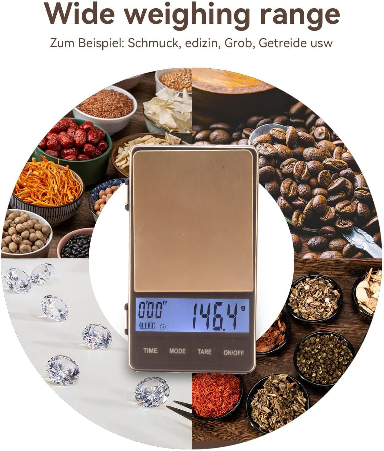 Báscula Pequeña Para Café Con Temporizador, Báscula Digital Portátil De Bolsillo Para Preparar Café Espresso, Báscula De Alta Precisión De 1000 G/0,1 G Con Función De Tara Para Uso En La Cocina, Café