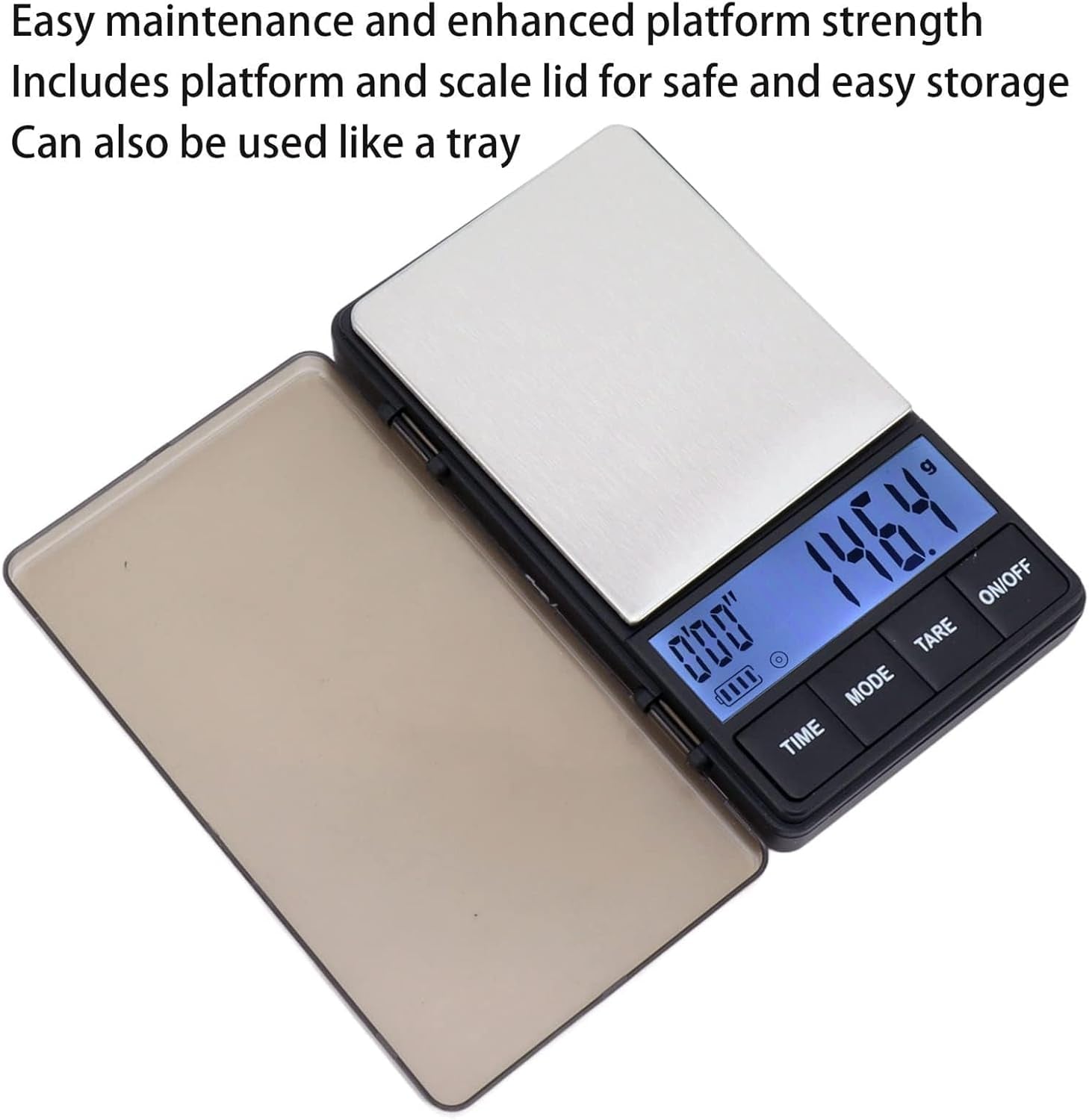 Báscula Pequeña Para Café Con Temporizador, Báscula Digital Portátil De Bolsillo Para Preparar Café Espresso, Báscula De Alta Precisión De 1000 G/0,1 G Con Función De Tara Para Uso En La Cocina, Café