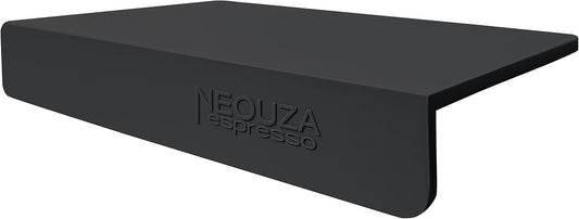 NEOUZA Tapete De Manipulación De Espresso, Estación De Apisonamiento De Esquina De Café, Almohadilla De Silicona De Grado Alimenticio Para Portafiltro (Negro)